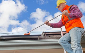 Daws Cross soft wash roof cleaning